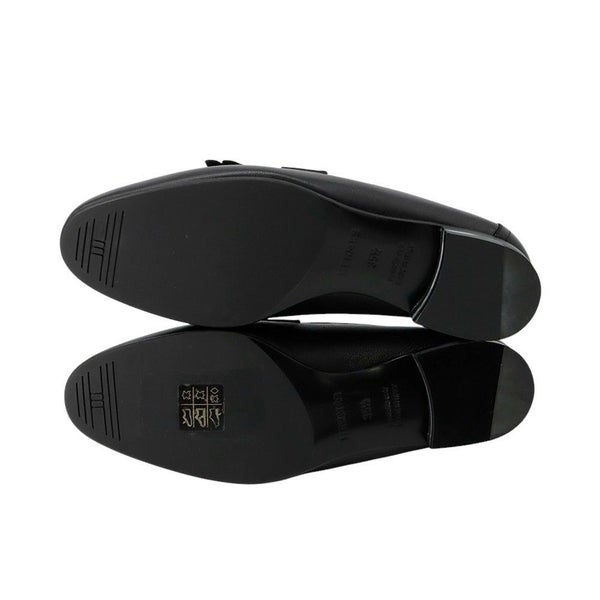 エルメス モカシン ロワイヤル レザー レディースサイズ35 1/2 HERMES 靴 黒