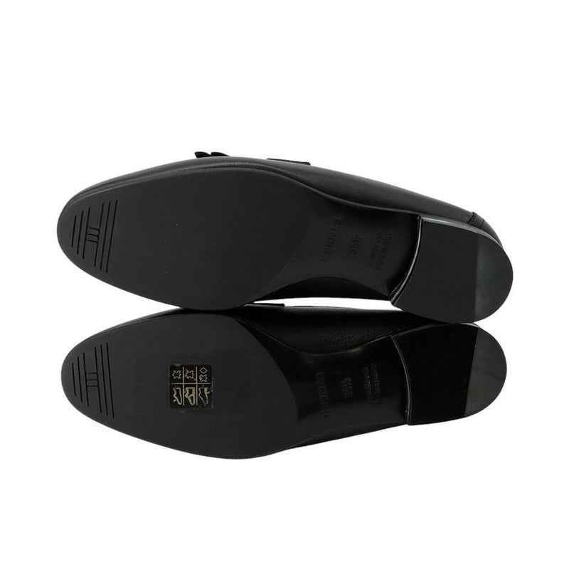 エルメス モカシン ロワイヤル レザー レディースサイズ35 1/2 HERMES 靴 黒