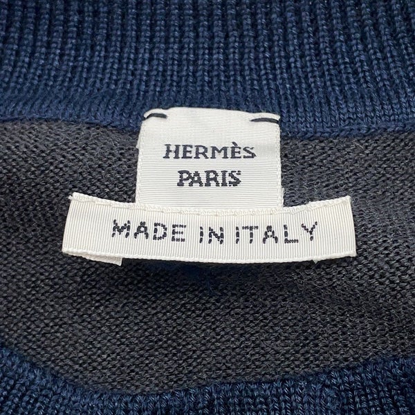 エルメス カーディガン  HARNAIS DE COUR カシミヤ シルク レディースサイズ40 HERMES トップス ニット