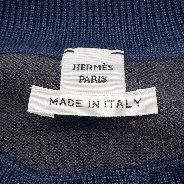 エルメス カーディガン  HARNAIS DE COUR カシミヤ シルク レディースサイズ40 HERMES トップス ニット