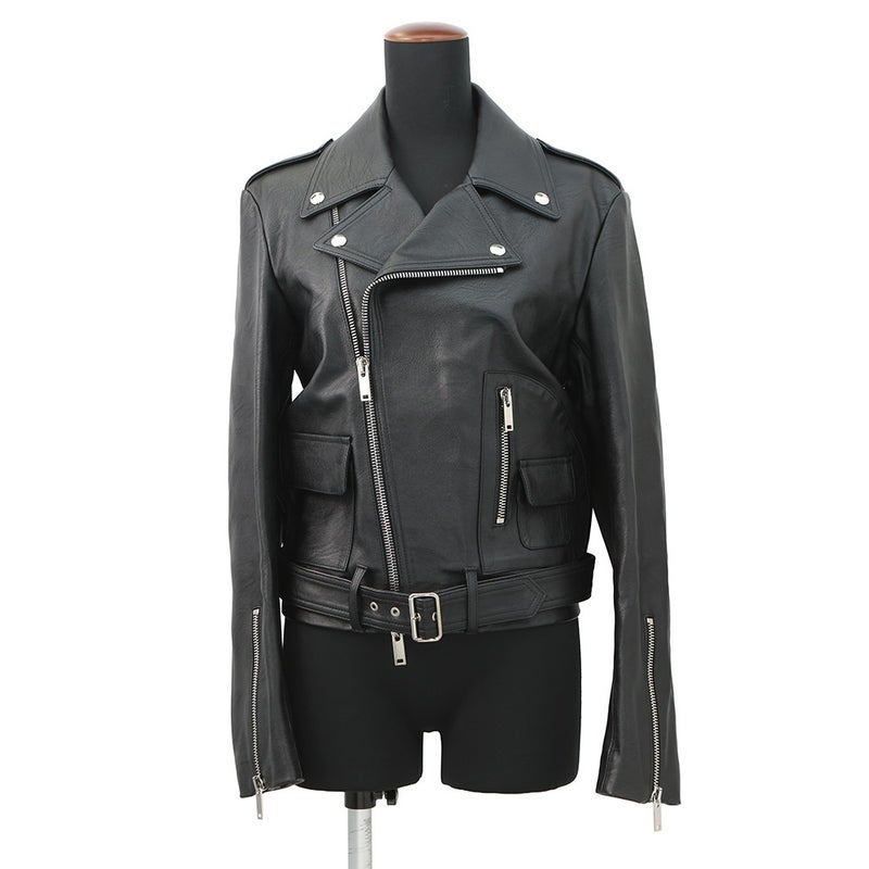 ステラマッカートニー ライダースジャケット レディースサイズ36 680075 Stella McCartney アウター 黒