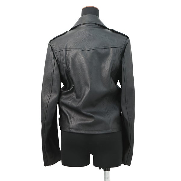 ステラマッカートニー ライダースジャケット レディースサイズ36 680075 Stella McCartney アウター 黒