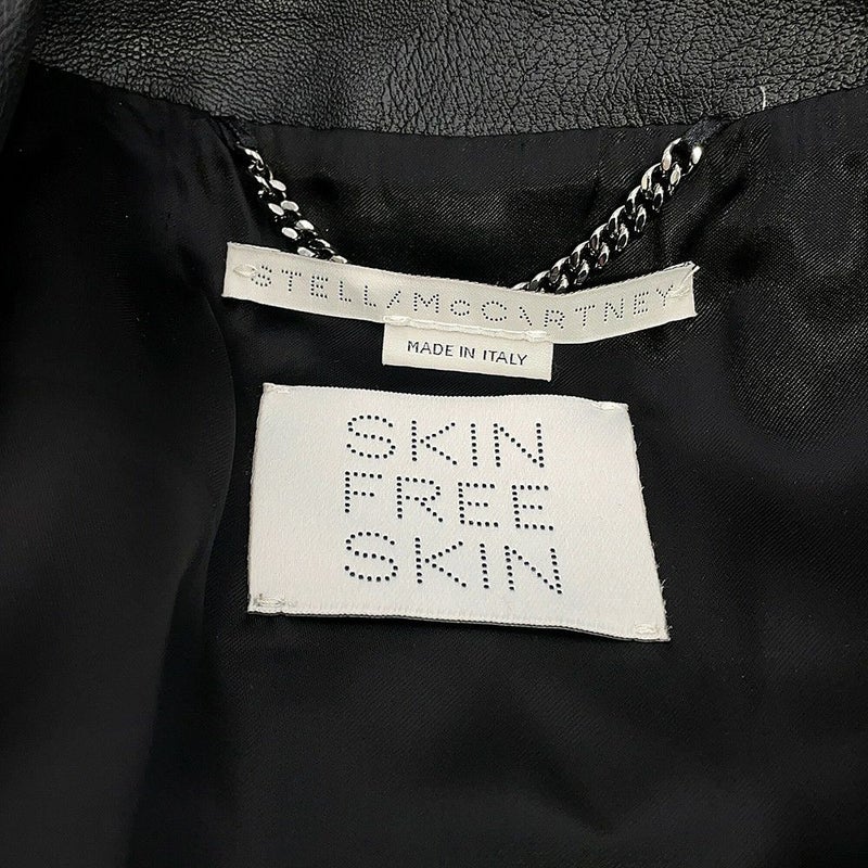ステラマッカートニー ライダースジャケット レディースサイズ36 680075 Stella McCartney アウター 黒