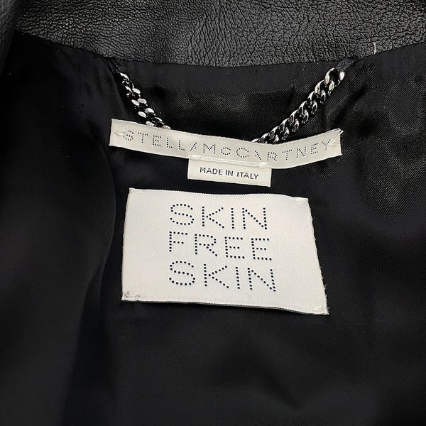ステラマッカートニー ライダースジャケット レディースサイズ36 680075 Stella McCartney アウター 黒
