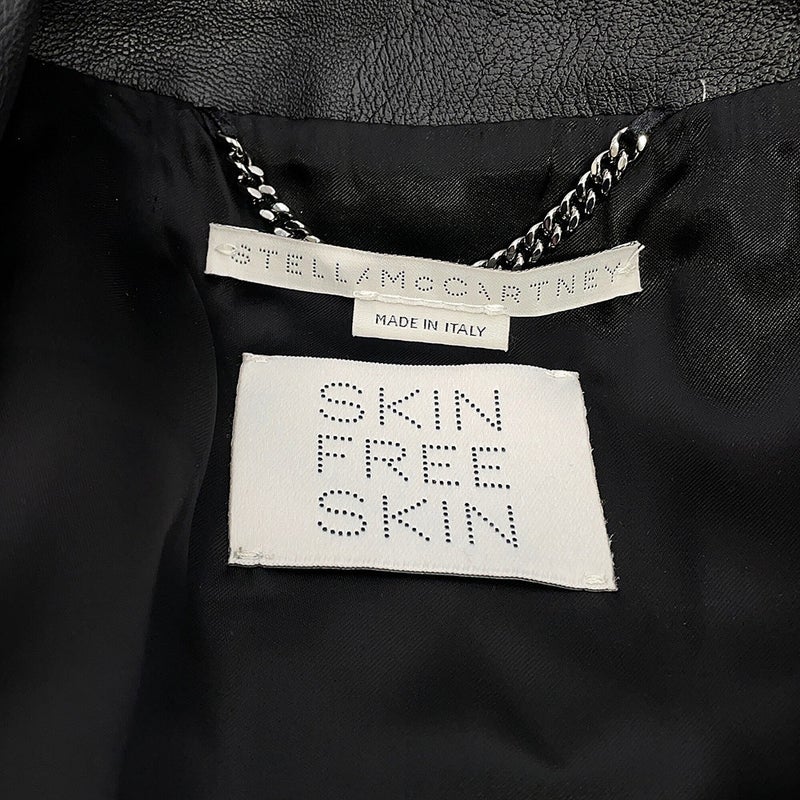 ステラマッカートニー ライダースジャケット レディースサイズ36 680075 Stella McCartney アウター 黒
