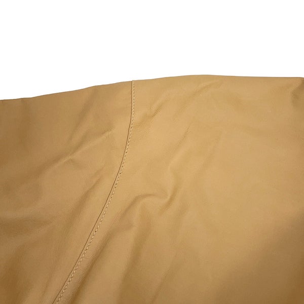 エルメス ジャケット レザー 半袖ジャケット レディースサイズ36 HERMES アウター