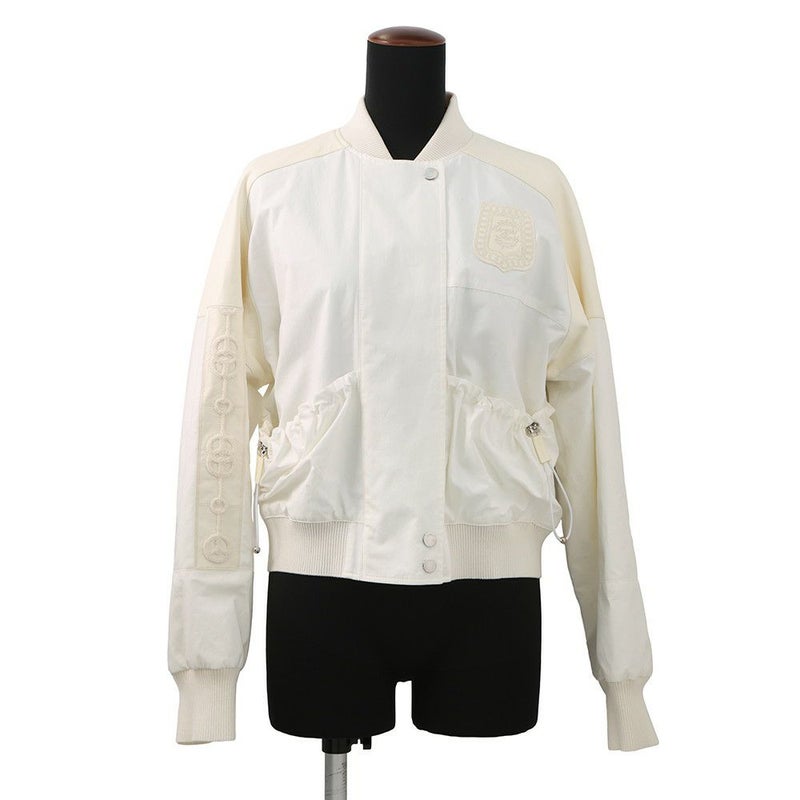 エルメス ジャケット Cliquetis ボンバージャケット コットン レディースサイズ38 HERMES アウター