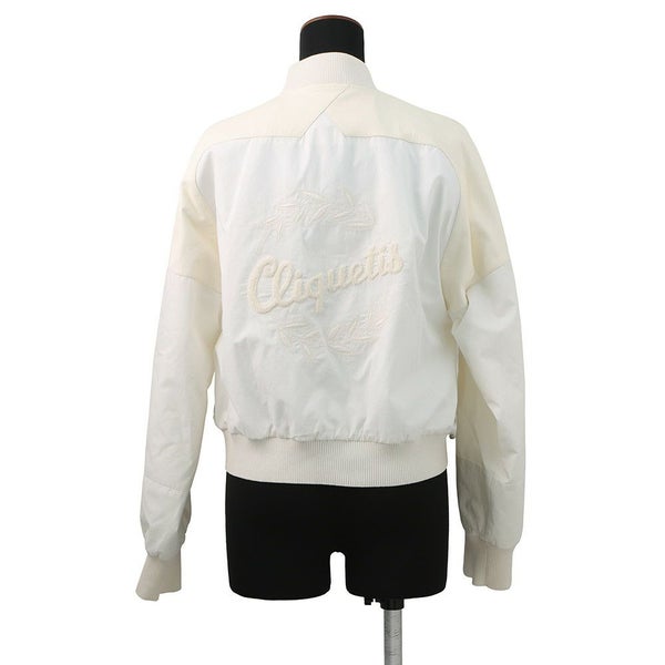 エルメス ジャケット Cliquetis ボンバージャケット コットン レディースサイズ38 HERMES アウター