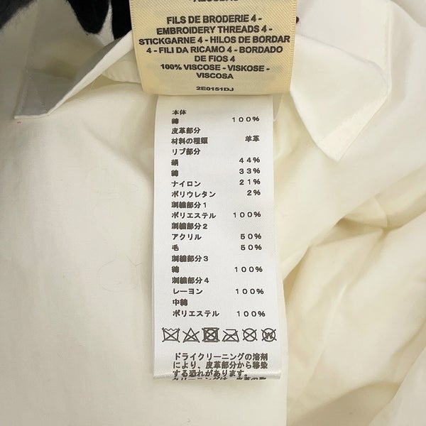 エルメス ジャケット Cliquetis ボンバージャケット コットン レディースサイズ38 HERMES アウター