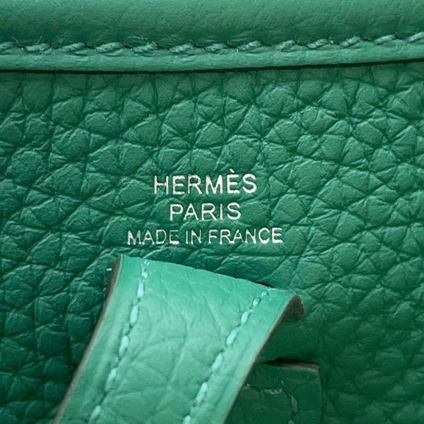 エルメス エブリンTPM 111cm アマゾン ヴェールヴェルティゴ/シルバー金具 トリヨンクレマンス W刻印