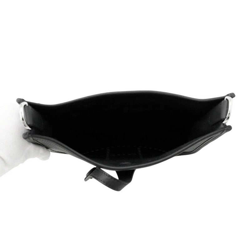 エルメス ショルダーバッグ エブリン3 23 ブラック/シルバー金具 トリヨンクレマンス K刻印 黒