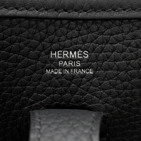 エルメス ショルダーバッグ エブリン3 23 ブラック/シルバー金具 トリヨンクレマンス K刻印 黒