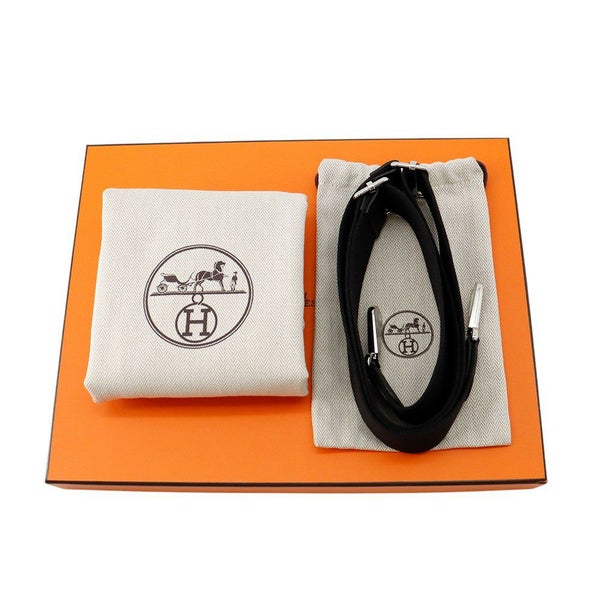 エルメス ショルダーバッグ エブリン3 23 ブラック/シルバー金具 トリヨンクレマンス K刻印 黒