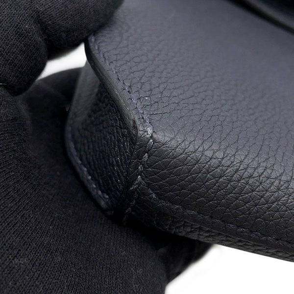 エルメス クラッチバッグ ケリーデペッシュ25 キャバン/シルバー金具 トゴ B刻印 HERMES メンズ