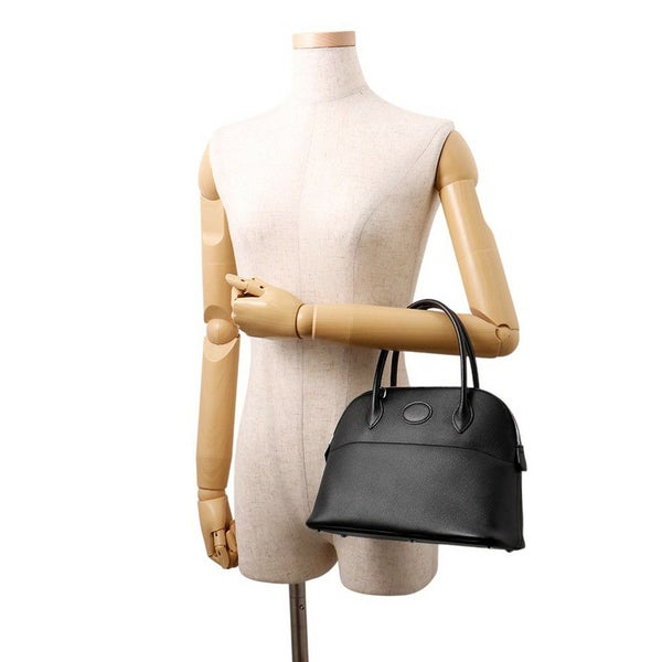 エルメス ハンドバッグ ボリード27 ブラック/シルバー金具 エプソン Y刻印 ２wayショルダー 黒