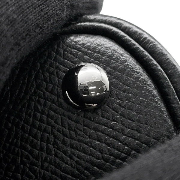 エルメス ハンドバッグ ボリード27 ブラック/シルバー金具 エプソン Y刻印 ２wayショルダー 黒