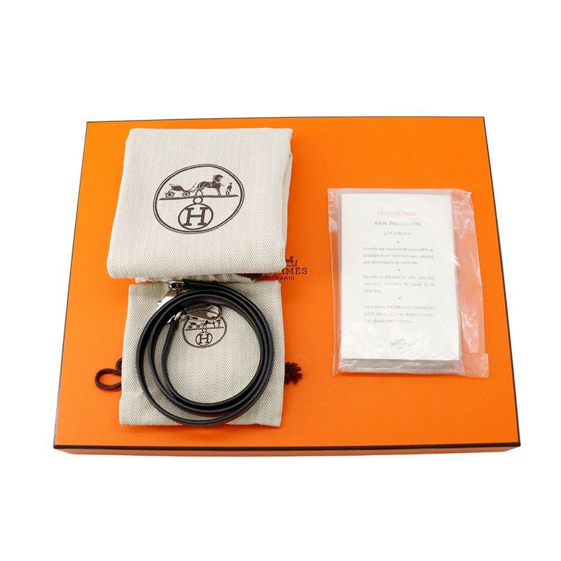 エルメス ハンドバッグ ボリード27 ブラック/シルバー金具 エプソン Y刻印 ２wayショルダー 黒