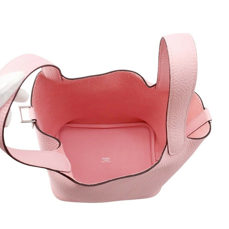 エルメス ハンドバッグ ピコタンロックPM ローズサクラ/シルバー金具 トリヨンクレマンス K刻印