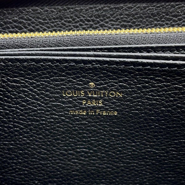 ルイヴィトン 長財布 モノグラム・アンプラント ジッピー・ウォレット M61864 LOUIS VUITTON 財布 ブラック 黒