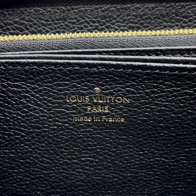 ルイヴィトン 長財布 モノグラム・アンプラント ジッピー・ウォレット M61864 LOUIS VUITTON 財布 ブラック 黒
