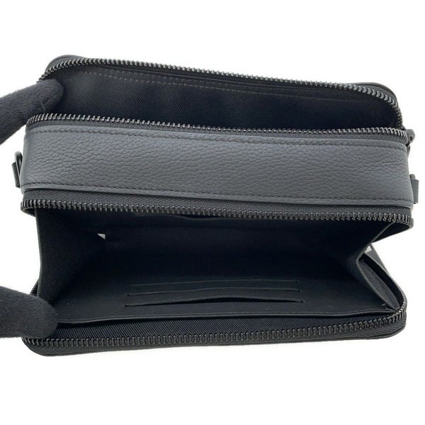 ルイヴィトン ショルダーバッグ グレインカーフレザー/LV アエログラム アルファ・ウェアラブル ウォレット M59161 財布 ブラック 黒