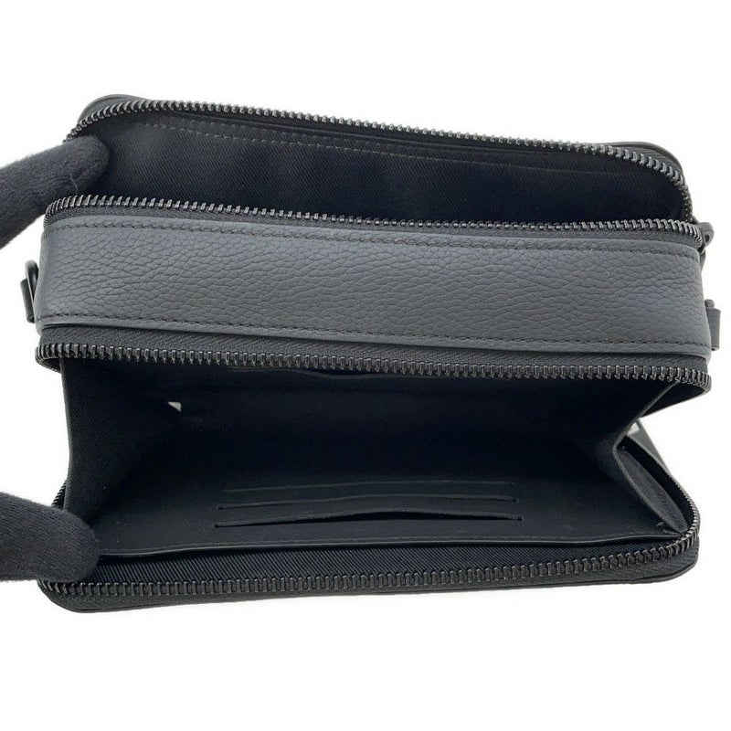 ルイヴィトン ショルダーバッグ グレインカーフレザー/LV アエログラム アルファ・ウェアラブル ウォレット M59161 財布 ブラック 黒