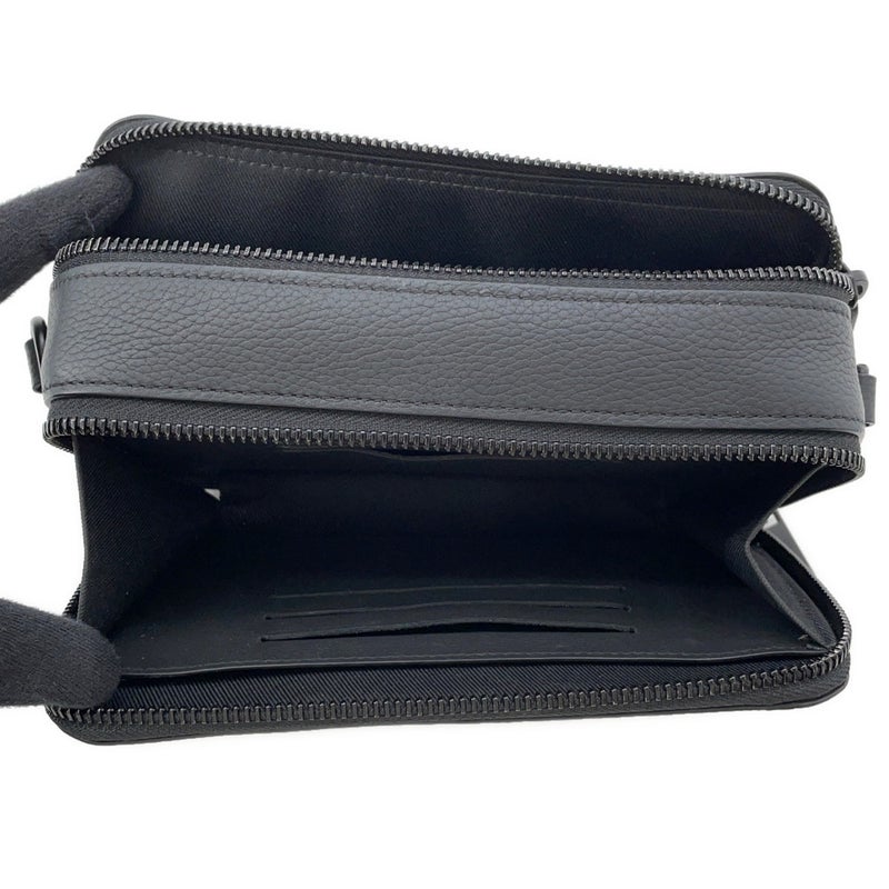 ルイヴィトン ショルダーバッグ グレインカーフレザー/LV アエログラム アルファ・ウェアラブル ウォレット M59161 財布 ブラック 黒