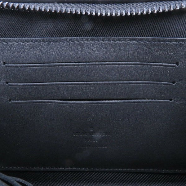 ルイヴィトン ショルダーバッグ グレインカーフレザー/LV アエログラム アルファ・ウェアラブル ウォレット M59161 財布 ブラック 黒