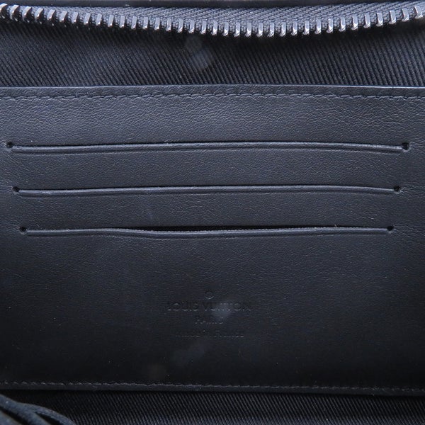 ルイヴィトン ショルダーバッグ グレインカーフレザー/LV アエログラム アルファ・ウェアラブル ウォレット M59161 財布 ブラック 黒