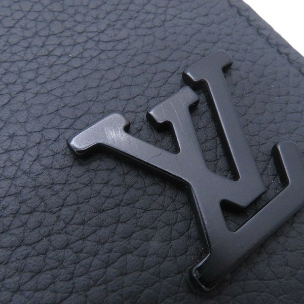 ルイヴィトン ショルダーバッグ グレインカーフレザー/LV アエログラム アルファ・ウェアラブル ウォレット M59161 財布 ブラック 黒
