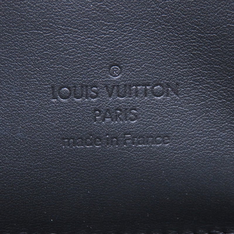 ルイヴィトン ショルダーバッグ グレインカーフレザー/LV アエログラム アルファ・ウェアラブル ウォレット M59161 財布 ブラック 黒