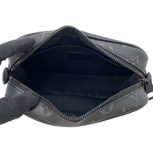 ルイヴィトン 長財布 モノグラム･エクリプス トロカデロ･ウェアラブル ウォレット M14253 ヴィトン ショルダーバッグ 黒 ブラック メンズ