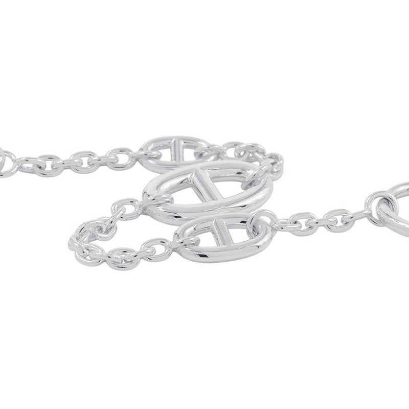 エルメス ブレスレット シェーヌダンクル ファランドール SV925シルバー サイズST HERMES ジュエリー