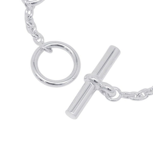 エルメス ブレスレット シェーヌダンクル ファランドール SV925シルバー サイズST HERMES ジュエリー