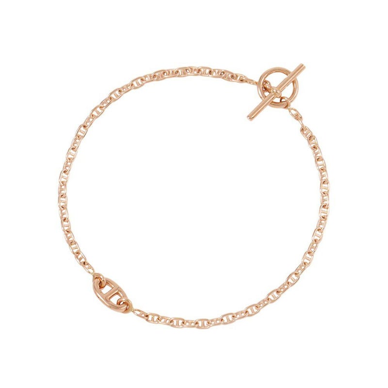 エルメス ブレスレット シェーヌダンクル ニューファランドール K18PGピンクゴールド サイズLG HERMES ジュエリー