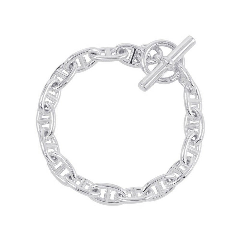 エルメス ブレスレット シェーヌダンクルGM 17コマ SV925シルバー HERMES ジュエリー