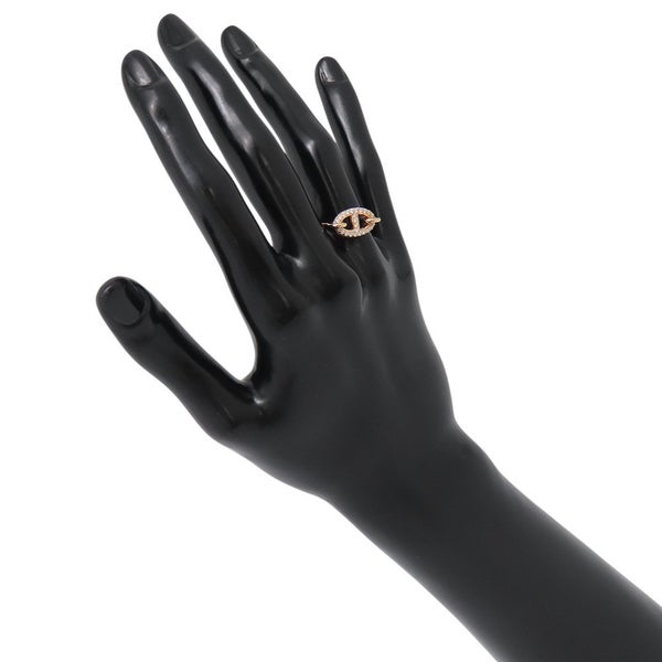 エルメス リング ファランドール リング ダイヤモンド 48P 計0.45ct K18PGピンクゴールド リングサイズ51 HERMES Farandole ring