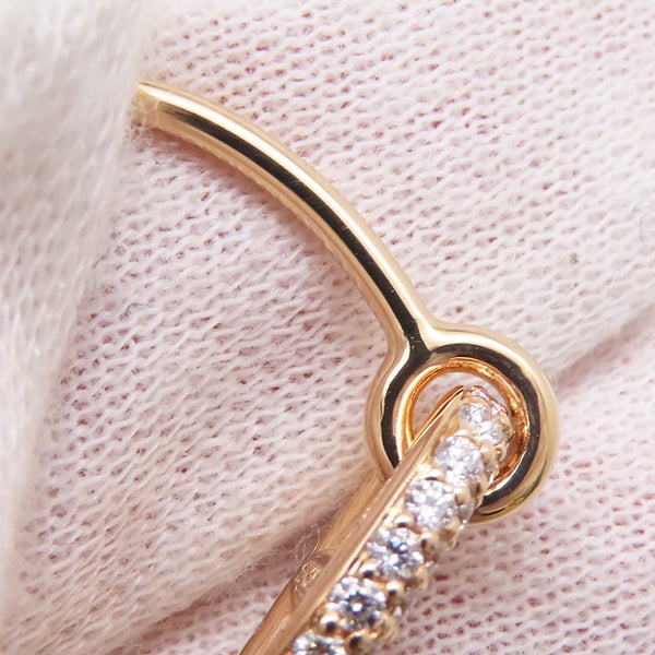 エルメス リング ファランドール リング ダイヤモンド 48P 計0.45ct K18PGピンクゴールド リングサイズ51 HERMES Farandole ring