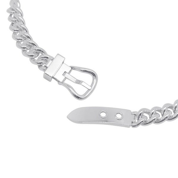 エルメス ネックレス ブックルセリエ アンフレクシブル SV925シルバー サイズGM/42 HERMES ジュエリー