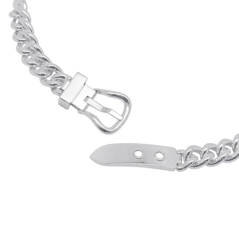 エルメス ネックレス ブックルセリエ アンフレクシブル SV925シルバー サイズGM/42 HERMES ジュエリー