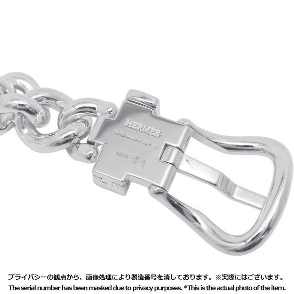 エルメス ネックレス ブックルセリエ アンフレクシブル SV925シルバー サイズGM/42 HERMES ジュエリー