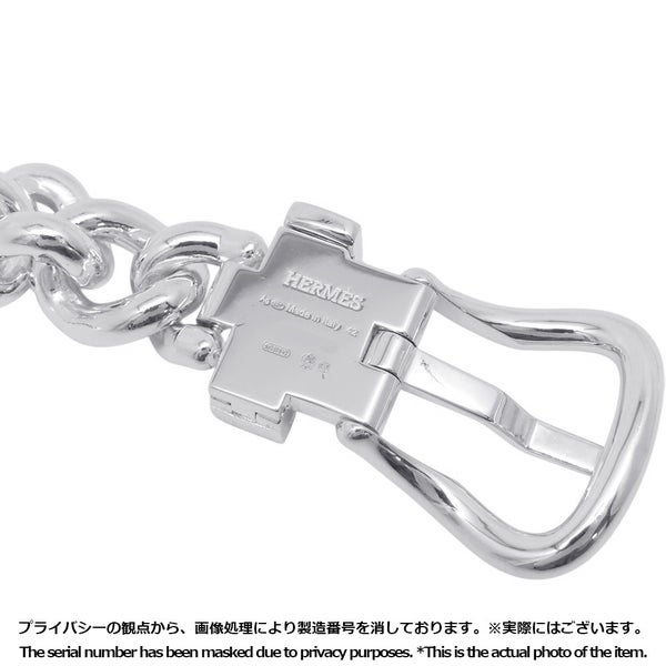 エルメス ネックレス ブックルセリエ アンフレクシブル SV925シルバー サイズGM/42 HERMES ジュエリー