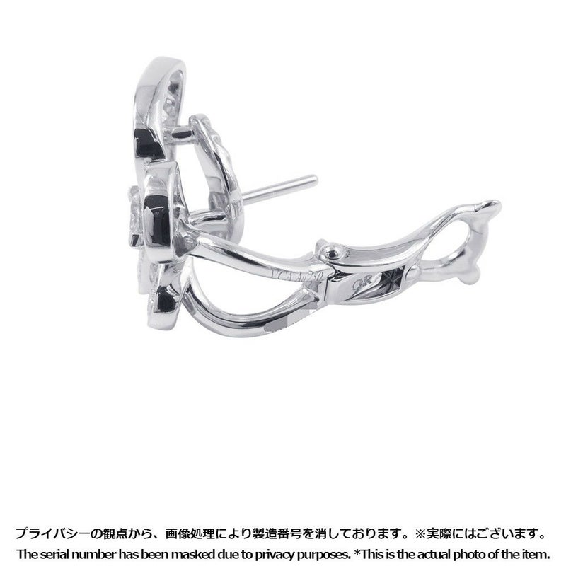 ヴァンクリ ピアス ドゥ パピヨン ピンクサファイア 34P 計0.88ct/ダイヤ 36P 計0.99ct K18WG/K18PG VCARO3M600