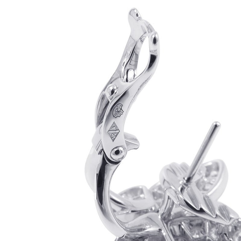 ヴァンクリ ピアス ドゥ パピヨン ピンクサファイア 34P 計0.88ct/ダイヤ 36P 計0.99ct K18WG/K18PG VCARO3M600