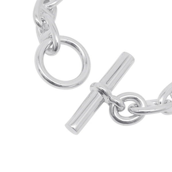 エルメス ブレスレット シェーヌダンクルMM 14コマ SV925シルバー HERMES ジュエリー