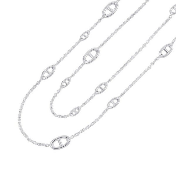 エルメス ネックレス シェーヌダンクル ファランドール サイズ120 SV925シルバー HERMES ジュエリー