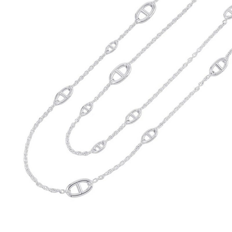 エルメス ネックレス シェーヌダンクル ファランドール サイズ120 SV925シルバー HERMES ジュエリー