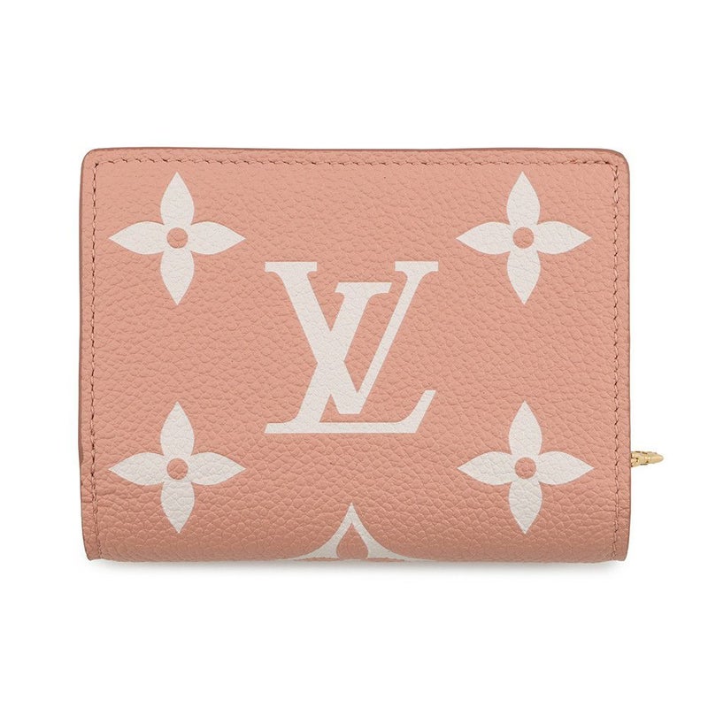 ルイヴィトン 二つ折り財布 モノグラム・アンプラント ポルトフォイユ・クレア M81649 LOUIS VUITTON 財布