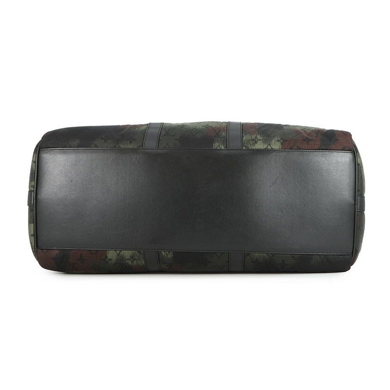 ルイヴィトン ボストンバッグモノグラム・カモフラージュ キーポル・バンドリエール50 M41416 トラベル 旅行バッグ 黒