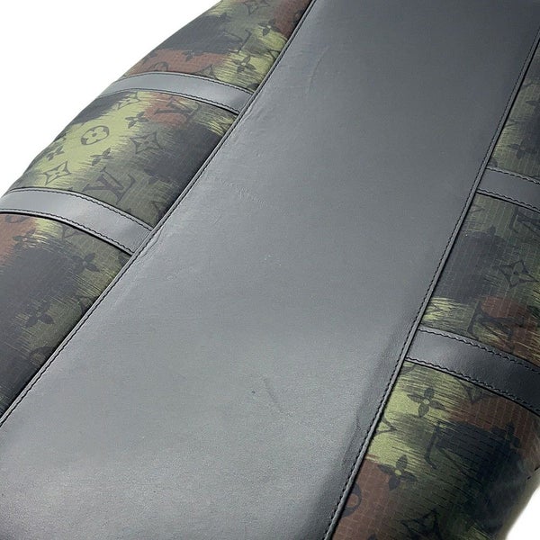 ルイヴィトン ボストンバッグモノグラム・カモフラージュ キーポル・バンドリエール50 M41416 トラベル 旅行バッグ 黒